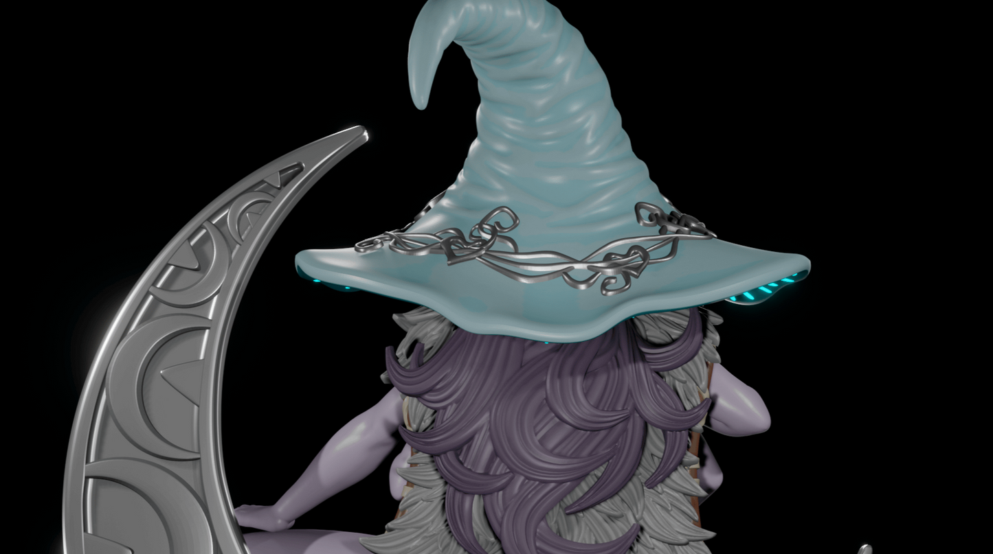 Ranni the Witch - Female FUTA editions are now available for all ADULT figures Figurine for collecting, painting and showing off! Digital Dark Pinup Classic