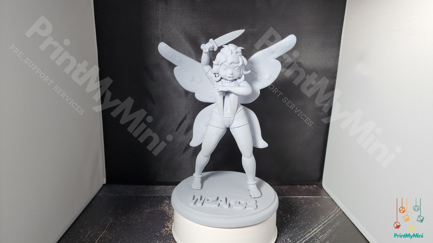 Elinore from Wizards (tm) - Figures for adults to collect and paint! (DIGITAL 3D PRINTING EDITION)