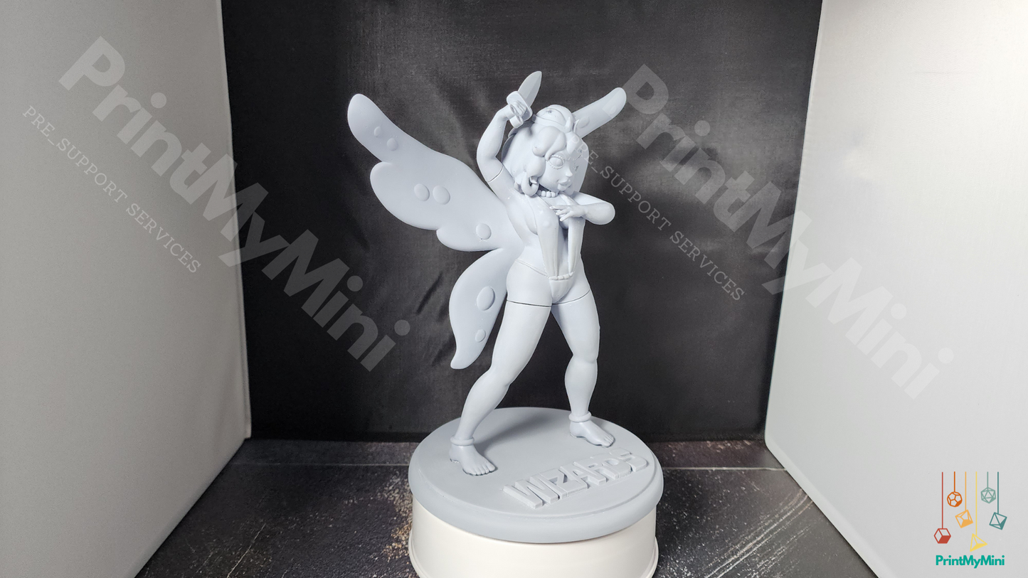 Elinore from Wizards (tm) - Figures for adults to collect and paint! (DIGITAL 3D PRINTING EDITION)