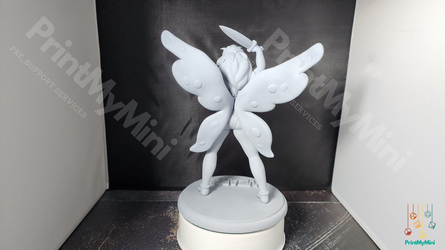 Elinore from Wizards (tm) - Figures for adults to collect and paint! (DIGITAL 3D PRINTING EDITION)