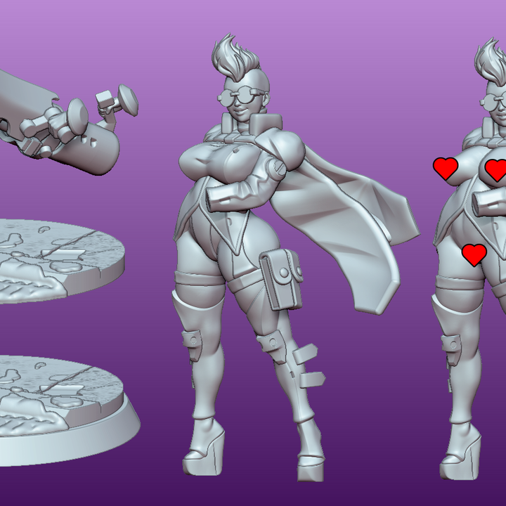 Gatling Girl Saria - Fan art from GAZ Minis 2026