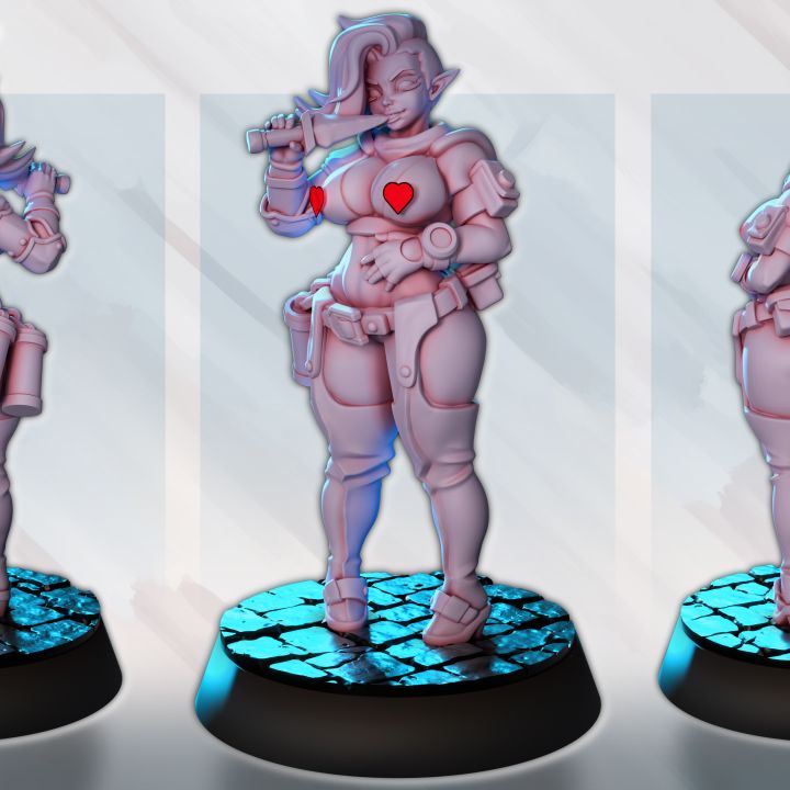 Lirael the Elf Rogue - Fan art from GAZ Minis 2026