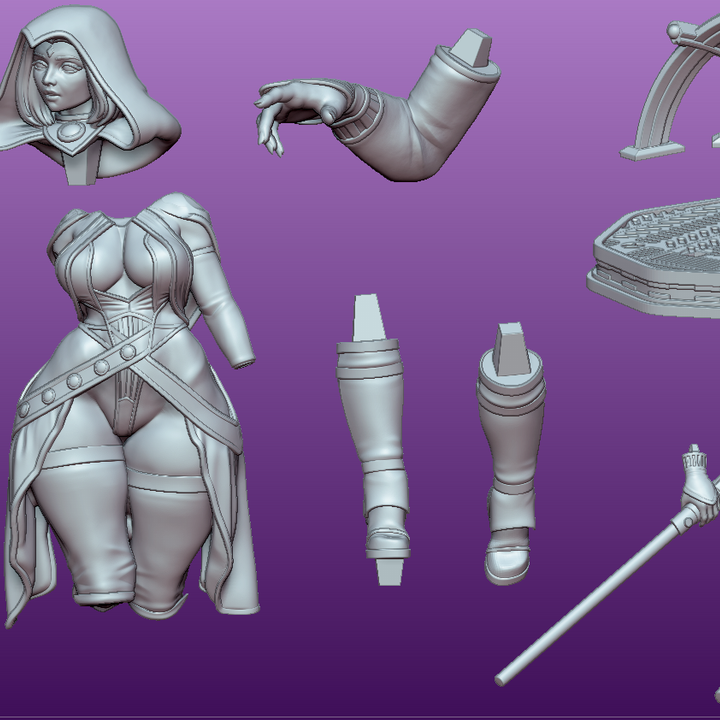 Shadowborn Ravyneth - Fan art from GAZ Minis 2026