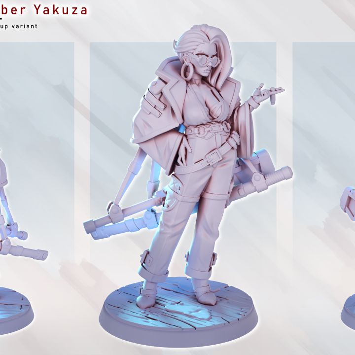 Yakuza Boss - Fan art from GAZ Minis (2024 release)
