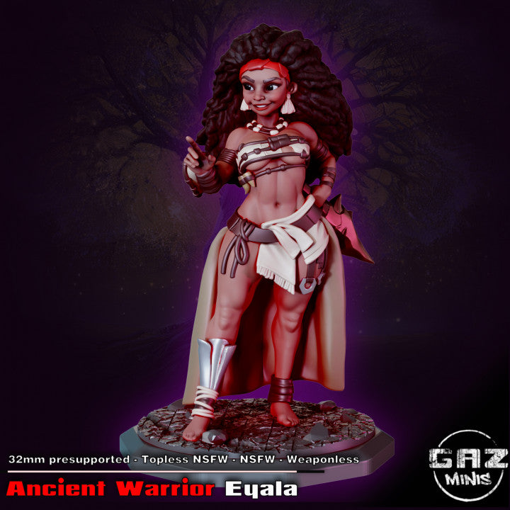 Ancient Warrior Eyala from GAZ Minis (September 2023 release)