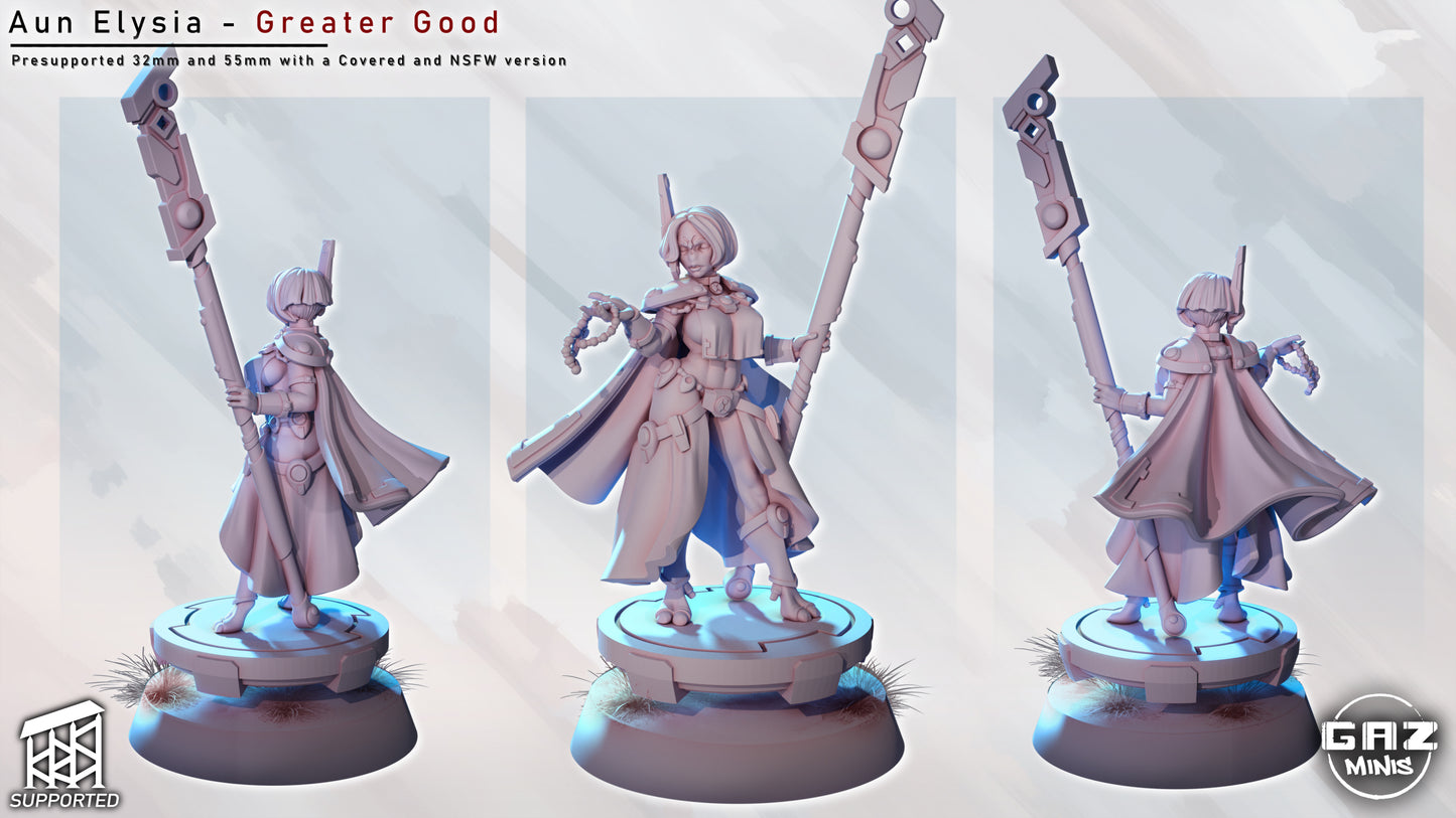 Aun Elysia Greater Good - Fan art from GAZ Minis