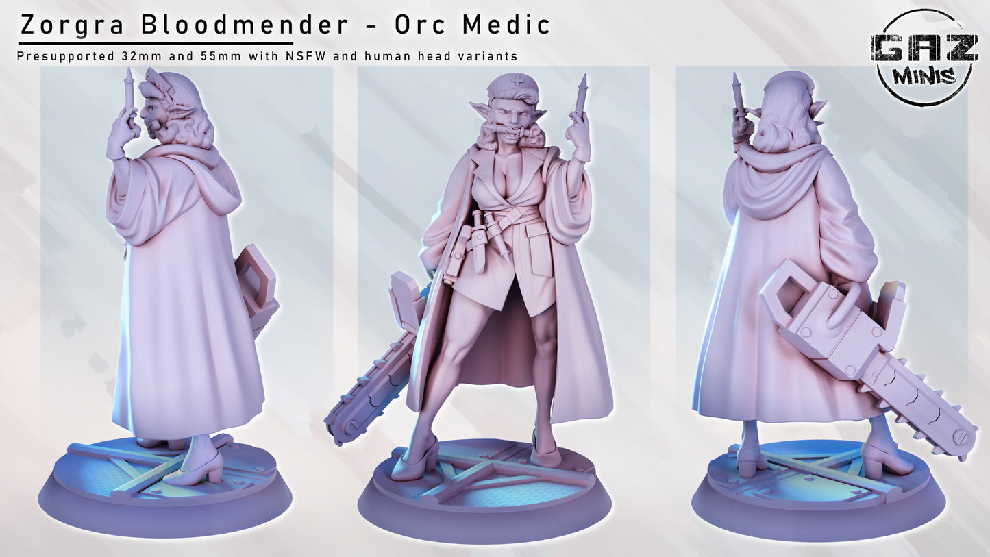 Orc Medic - Fan art from GAZ Minis (2024 release)