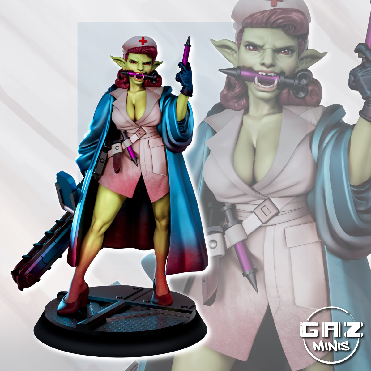 Orc Medic - Fan art from GAZ Minis (2024 release)