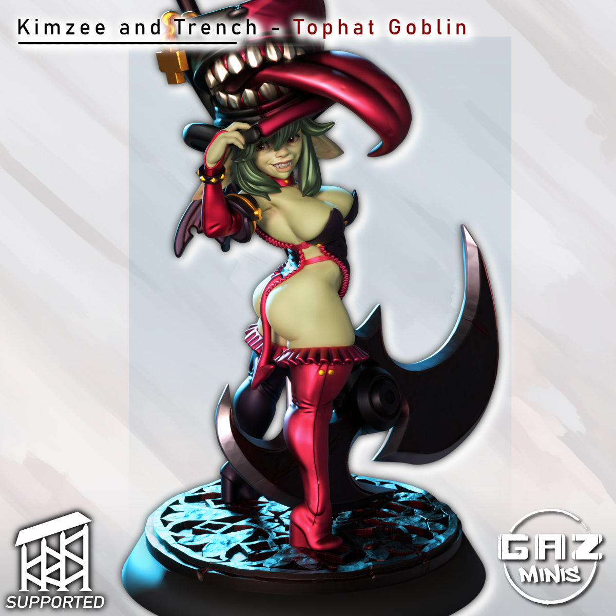 Kimzee and Trench The Tophat Mimic - Fan art from GAZ Minis 2025