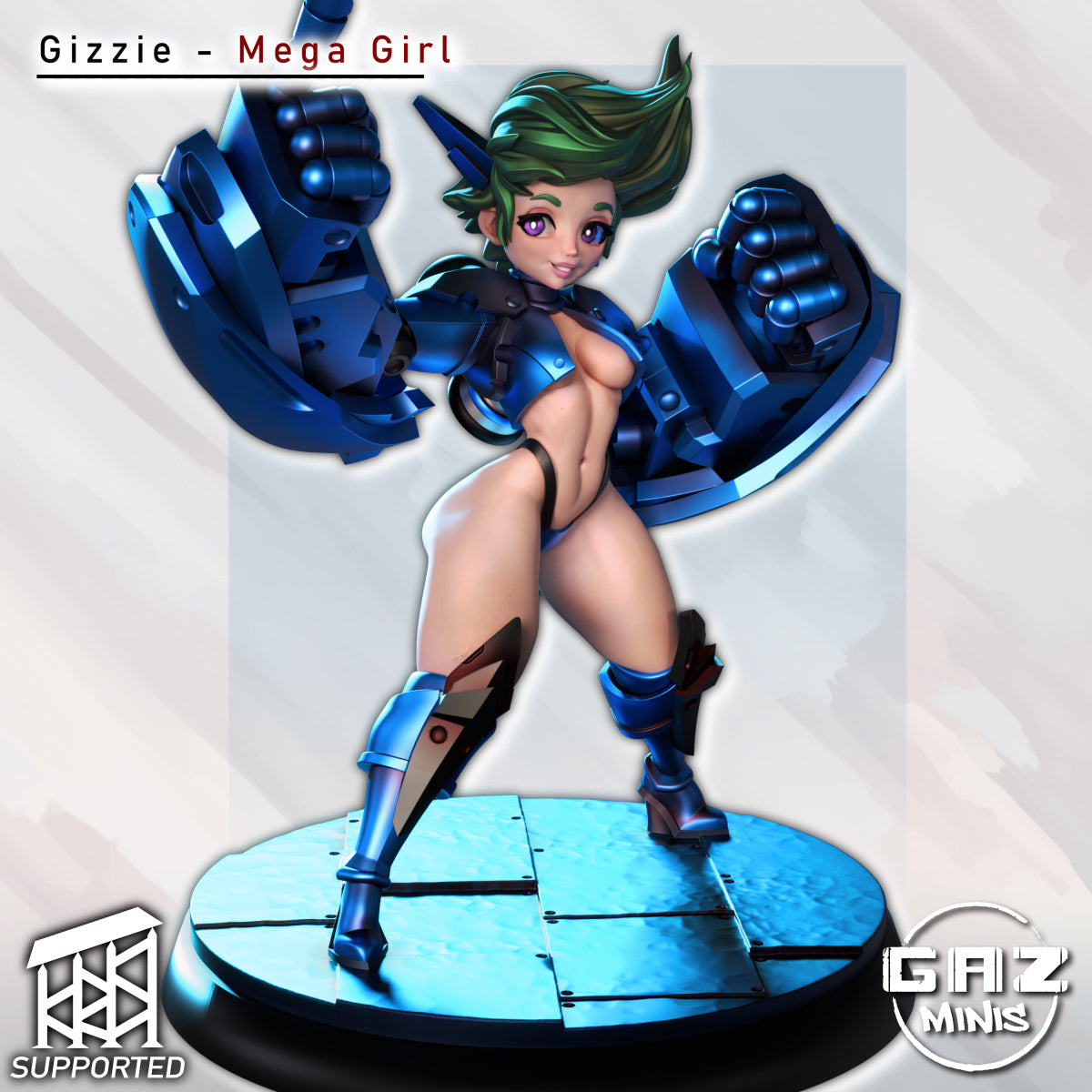 Mega Girl - Fan art from GAZ Minis 2025