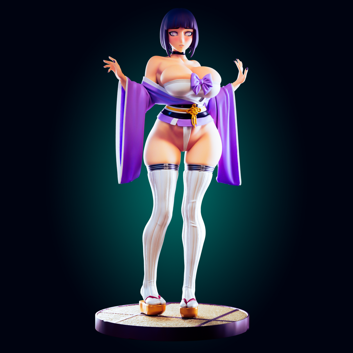 Hinata (ADULT Including FUTA editions now available.) Model Kit for painting and collecting.