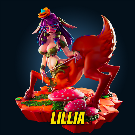 Lillia Officer Rhu Fan creation (ADULT  Including FUTA editions now available.) Model Kit for painting and collecting.