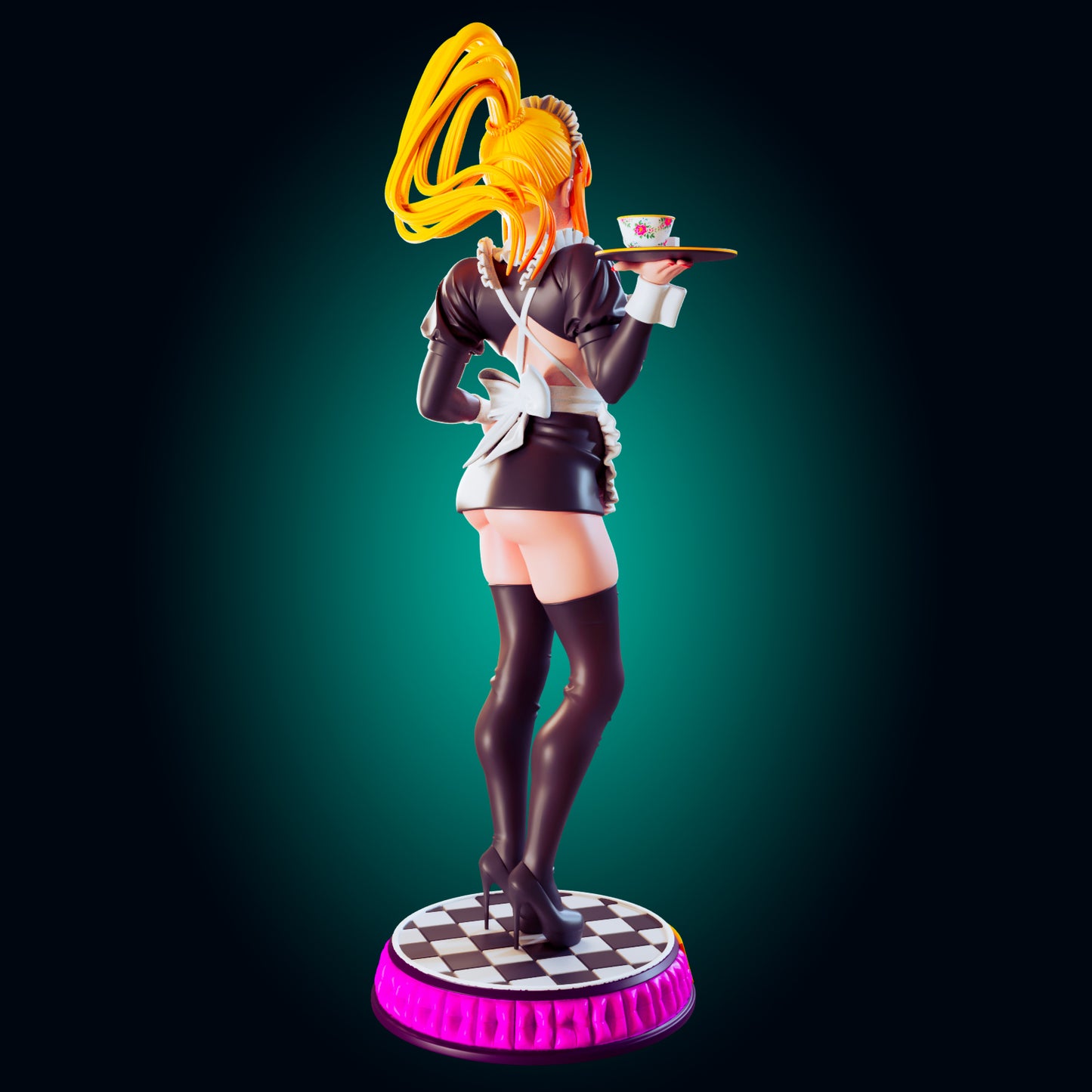 Darkness from Konosuba from Officer Rhu Fan creation (ADULT Including FUTA editions now available.) Model Kit for painting and collecting.