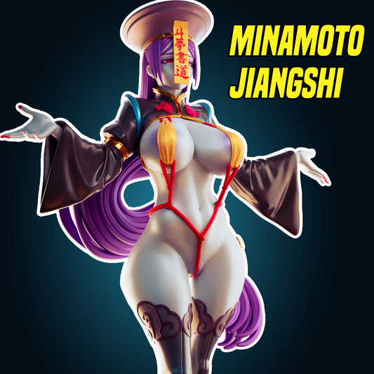 Minamoto Jiangshi from Officer Rhu Fan creation (FUTA editions are now available for all ADULT figures) Model Kit for painting and collecting.