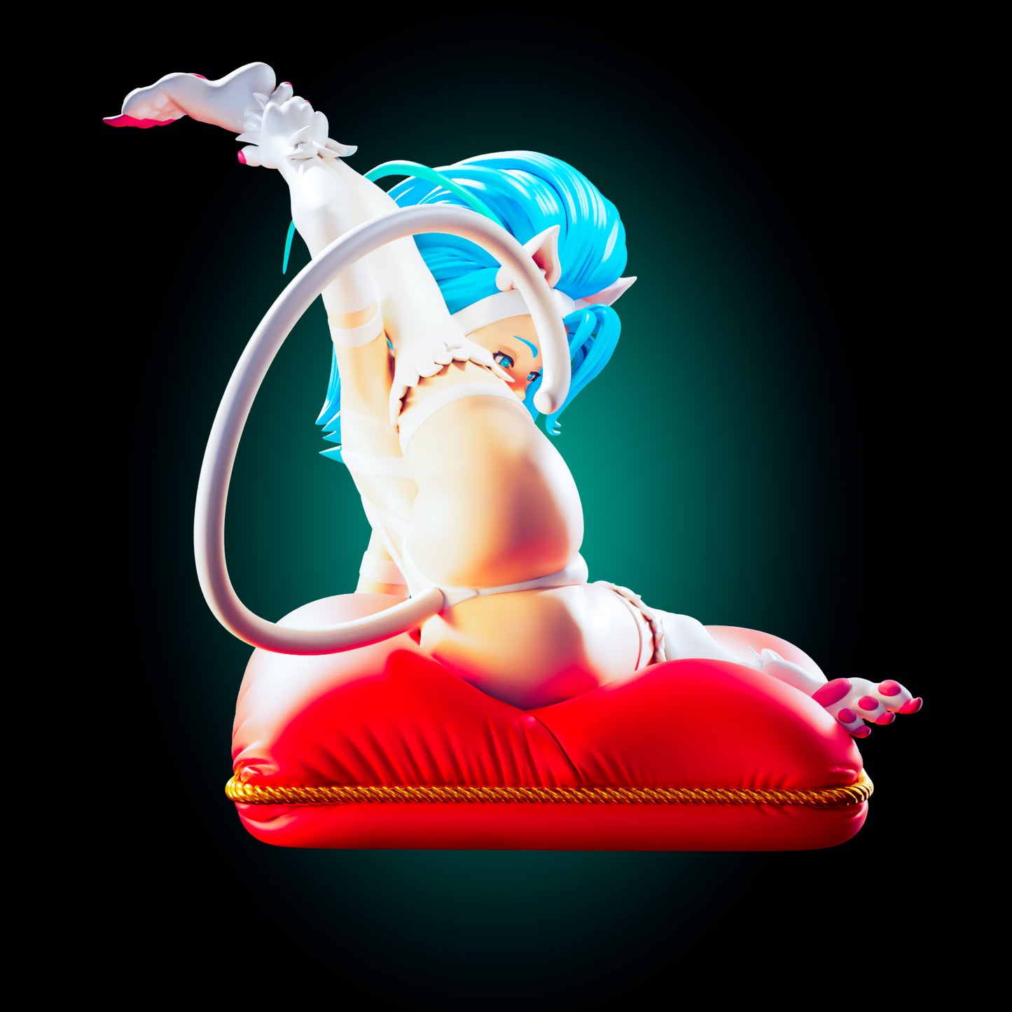 Felicia from Darkstalkers by Capcom Officer Rhu Fan creation (ADULT Including FUTA editions now available.) Model Kit for painting and collecting.