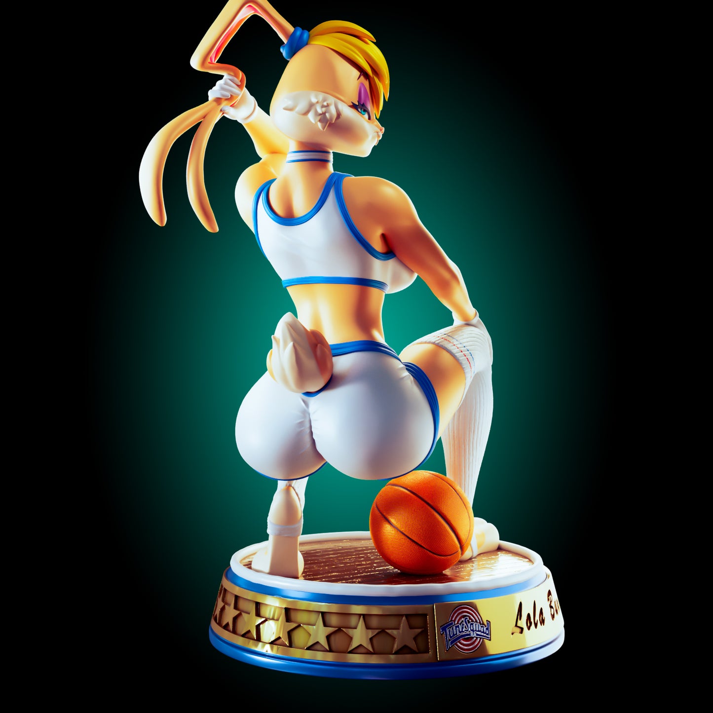 Lola The Bunny | Lola Bunny from the Toon Squad | Space Jam from Officer Rhu (FUTA editions are now available for all ADULT figures) Model Kit for painting and collecting.