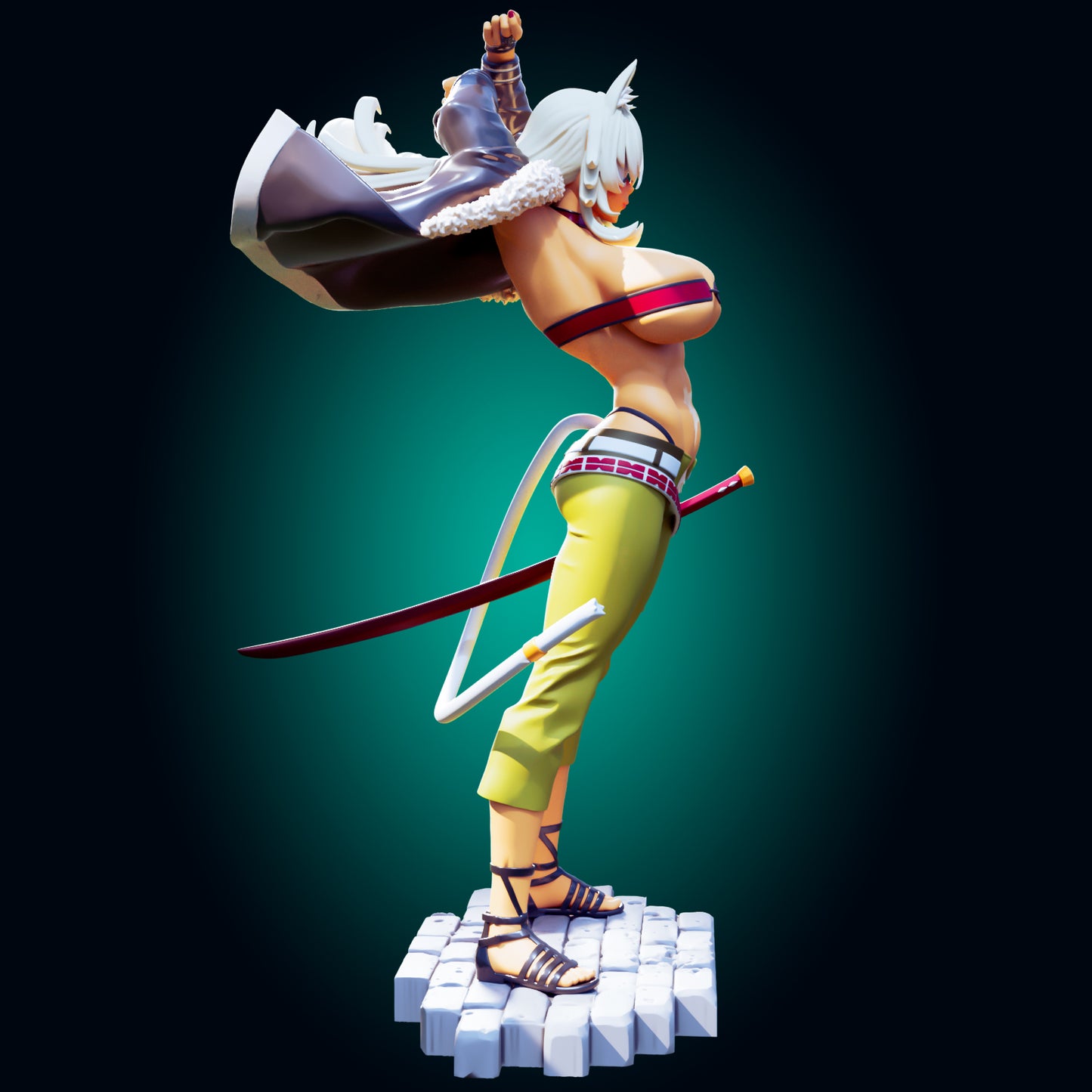 Ghislaine Dedoldia - Mushoku Tensei from Officer Rhu Fan creation (ADULT Including FUTA editions now available.) Model Kit for painting and collecting.