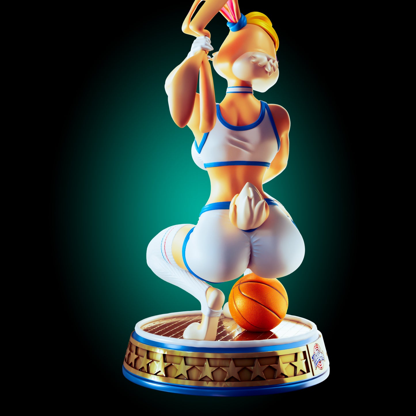 Lola The Bunny | Lola Bunny from the Toon Squad | Space Jam from Officer Rhu (FUTA editions are now available for all ADULT figures) Model Kit for painting and collecting.