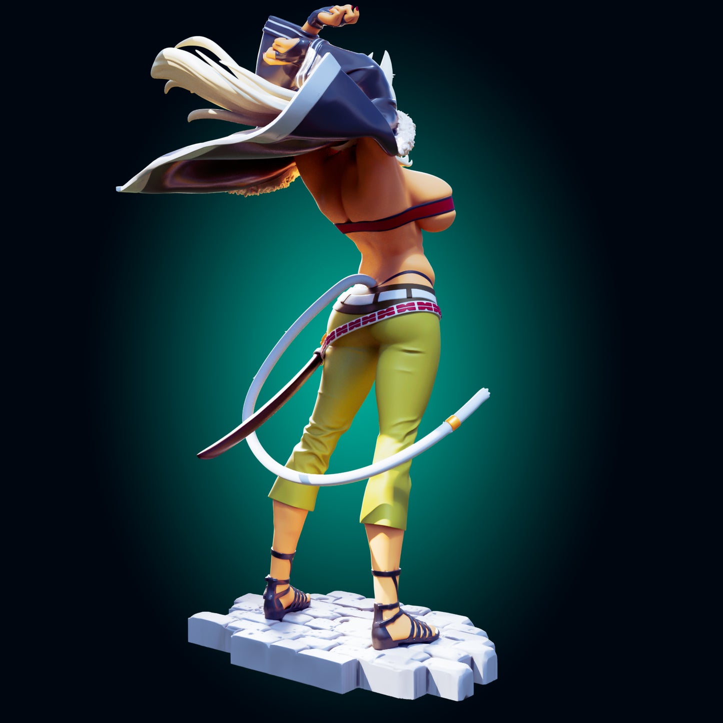 Ghislaine Dedoldia - Mushoku Tensei from Officer Rhu Fan creation (ADULT Including FUTA editions now available.) Model Kit for painting and collecting.