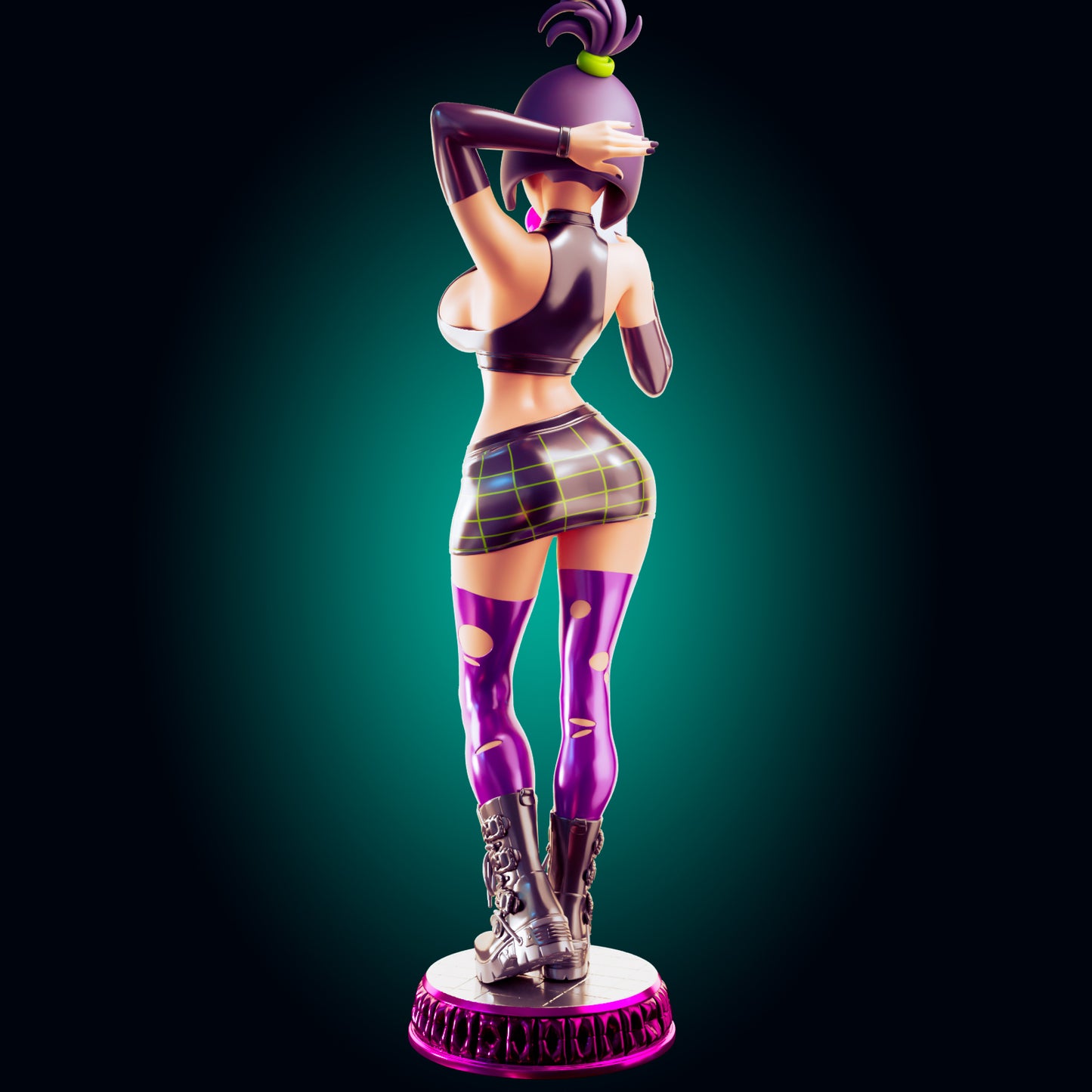 Sam from Danny Phantom from Officer Rhu Fan creation (ADULT Including FUTA editions now available.) Model Kit for painting and collecting.