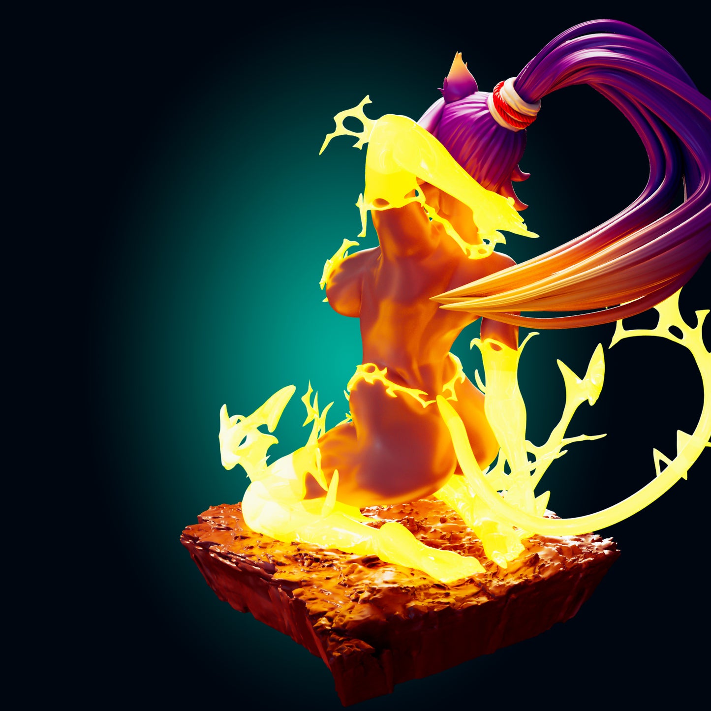 Yoruichi Shihouin from Bleach - from Officer Rhu Fan creation (ADULT Including FUTA editions now available.) Model Kit for painting and collecting.