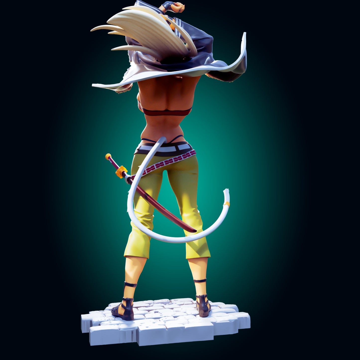 Ghislaine Dedoldia - Mushoku Tensei from Officer Rhu Fan creation (ADULT Including FUTA editions now available.) Model Kit for painting and collecting.