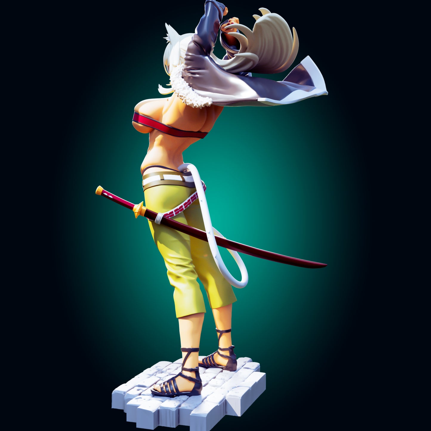 Ghislaine Dedoldia - Mushoku Tensei from Officer Rhu Fan creation (ADULT Including FUTA editions now available.) Model Kit for painting and collecting.