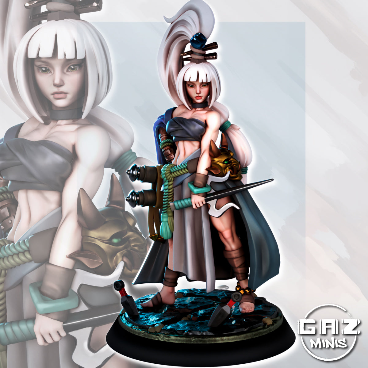Rin Shadowdancer - Fan art from GAZ Minis (2024 release)