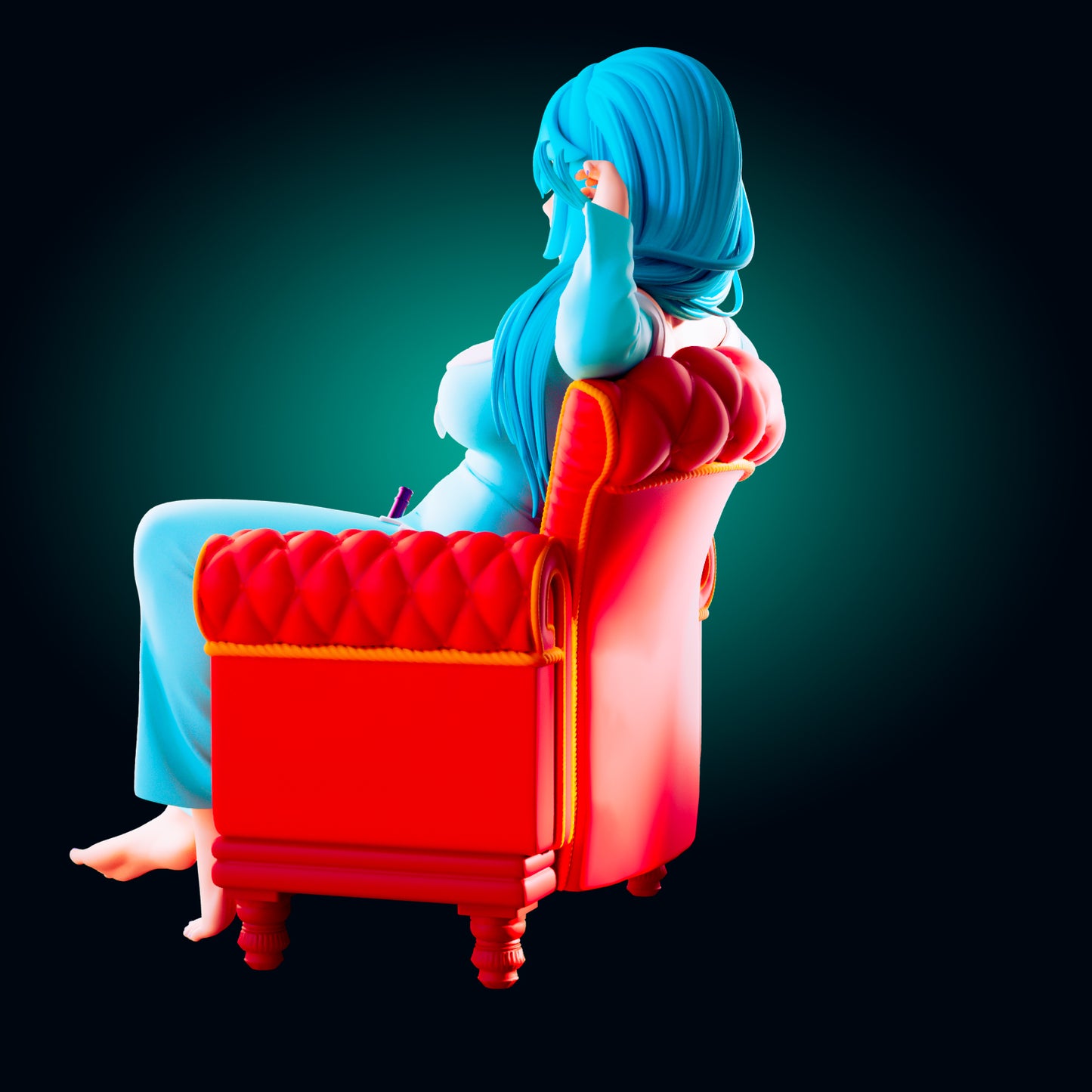 Aqua Kono Subarashii Sekai ni Shukufuku wo! from Officer Rhu Fan creation (ADULT Including FUTA editions now available.) Model Kit for painting and collecting.