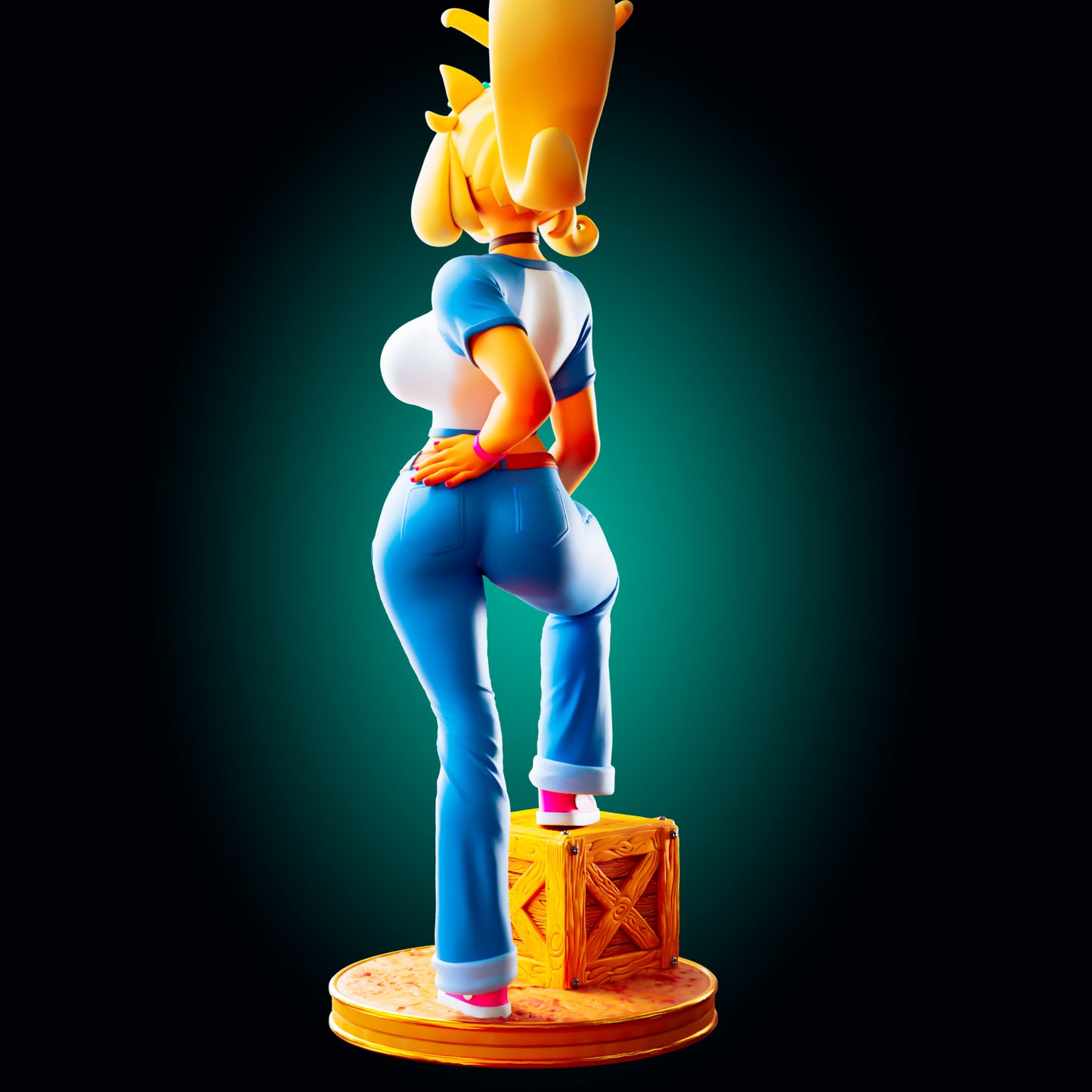Coco Bandicoot from Crash Bandicoot the Game from Officer Rhu Fan creation (ADULT Including FUTA editions now available.) Model Kit for painting and collecting.