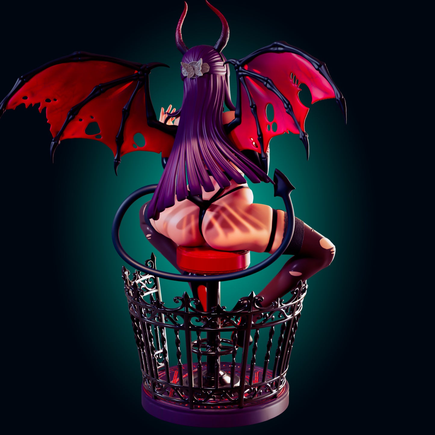 Fern Officer Rhu Fan creation (ADULT  Including FUTA editions now available.) Model Kit for painting and collecting.