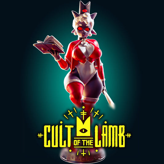 Cult of the Lamb from Officer Rhu Fan creation (Including FUTA editions now available ADULT) Model Kit for painting and collecting.
