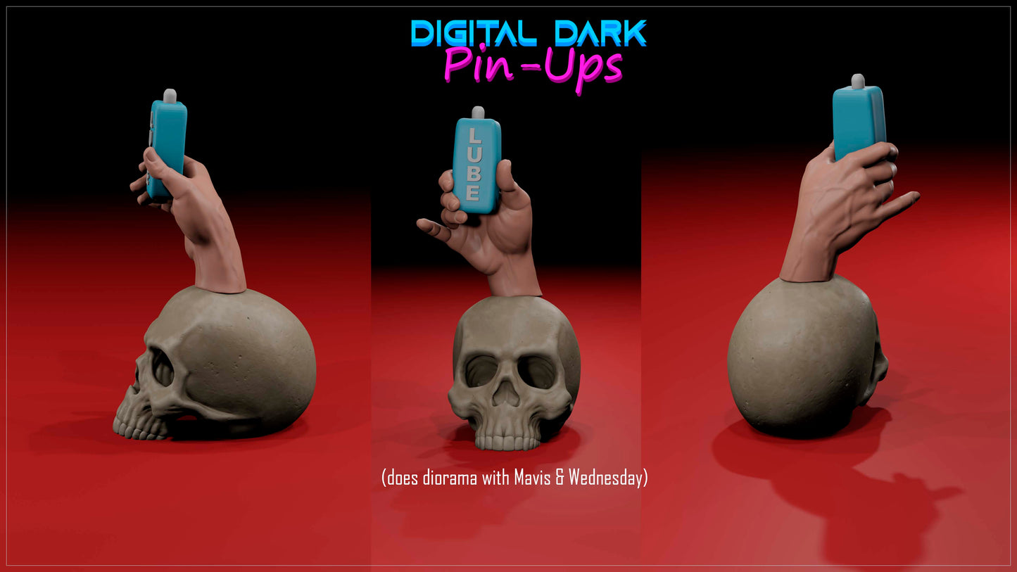 Morticia (ADULT Including FUTA editions now available) - Fan Created Art and Sculpture - Female Adult Figurine for collecting, painting and showing off! Digital Dark Pinup November 2024 RELEASE