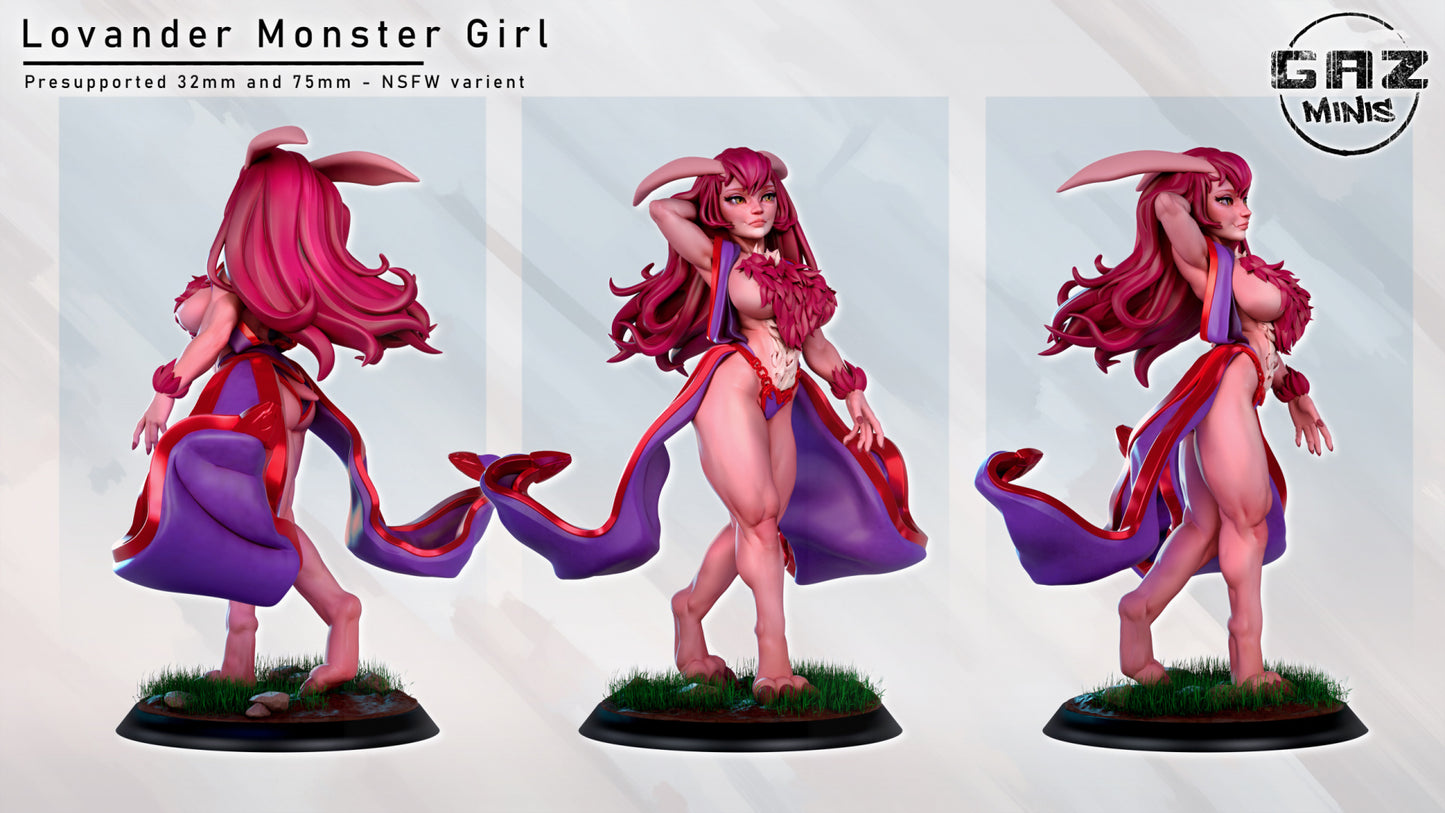 Lovander Monster Girl Evadon from GAZ Minis (Feb 2024 release)