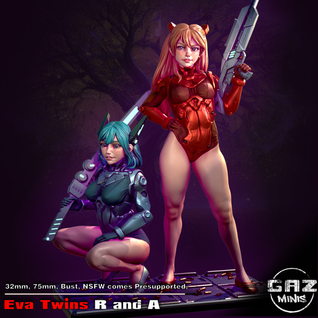 EVA Twins from GAZ Minis (August 2023 release)