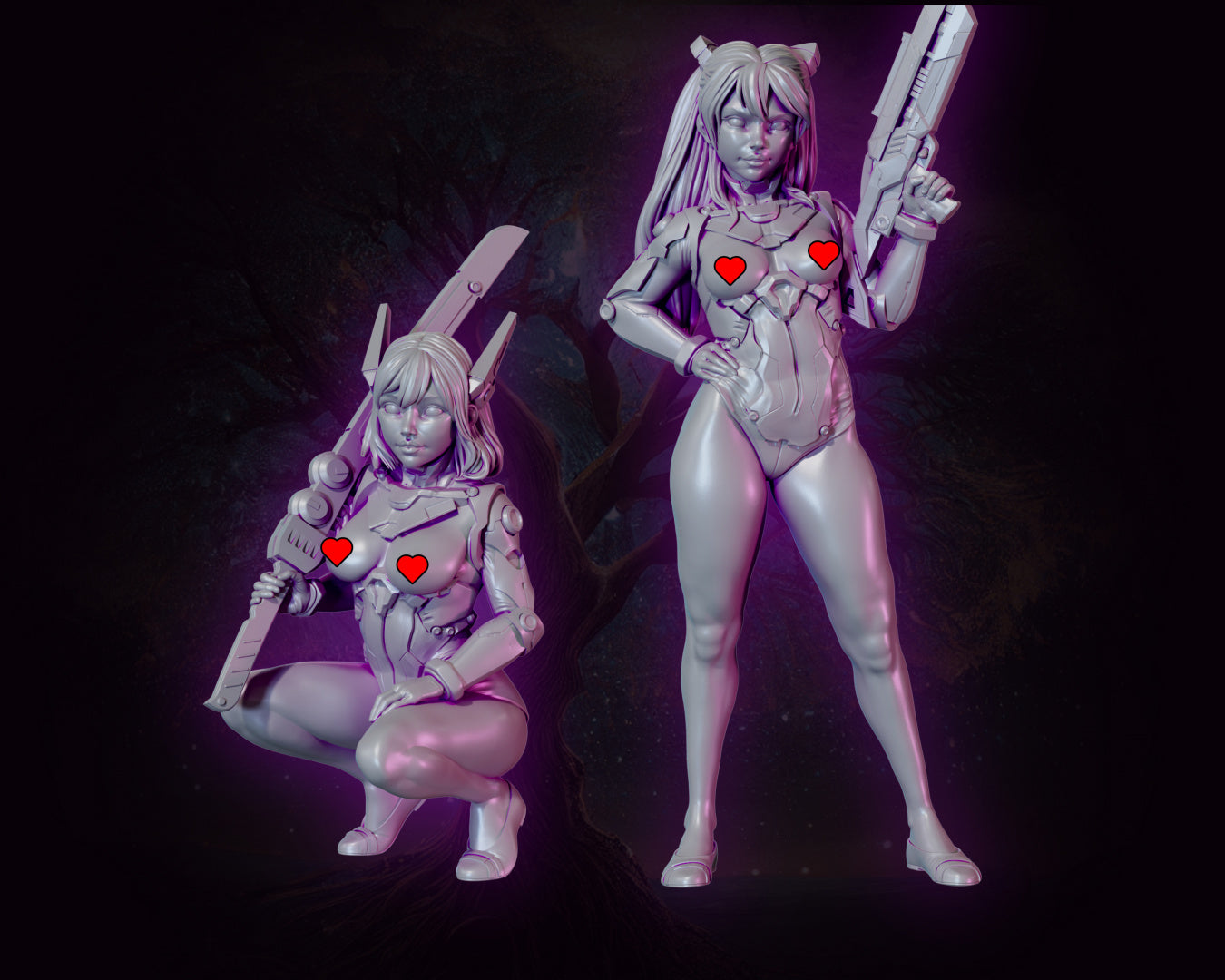 EVA Twins from GAZ Minis (August 2023 release)