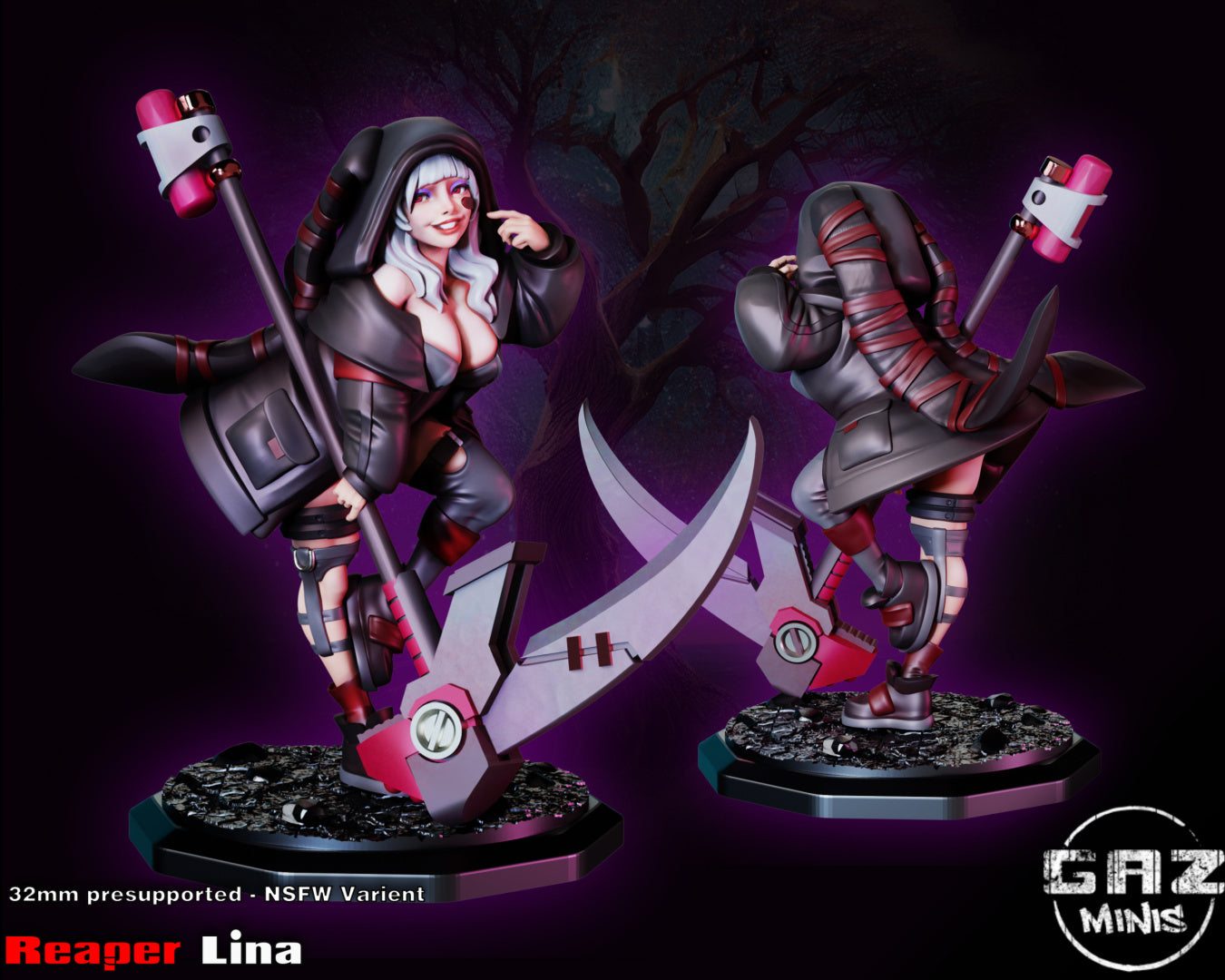 Reaper Lina from GAZ Minis (October 2023 release)