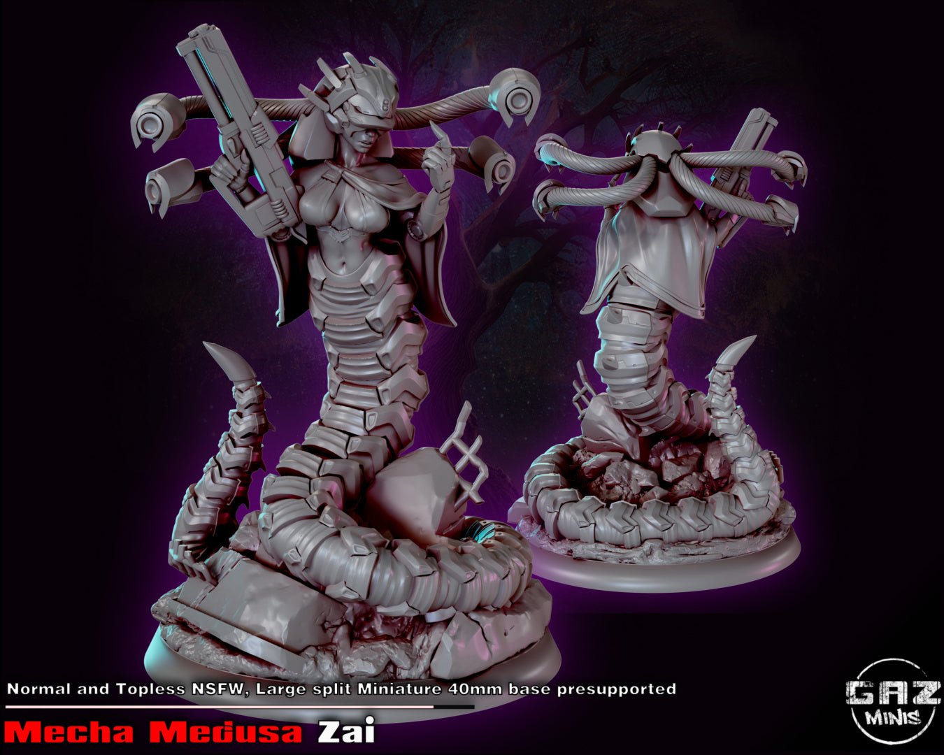 Mecha Medusa from GAZ Minis (January2024 release)
