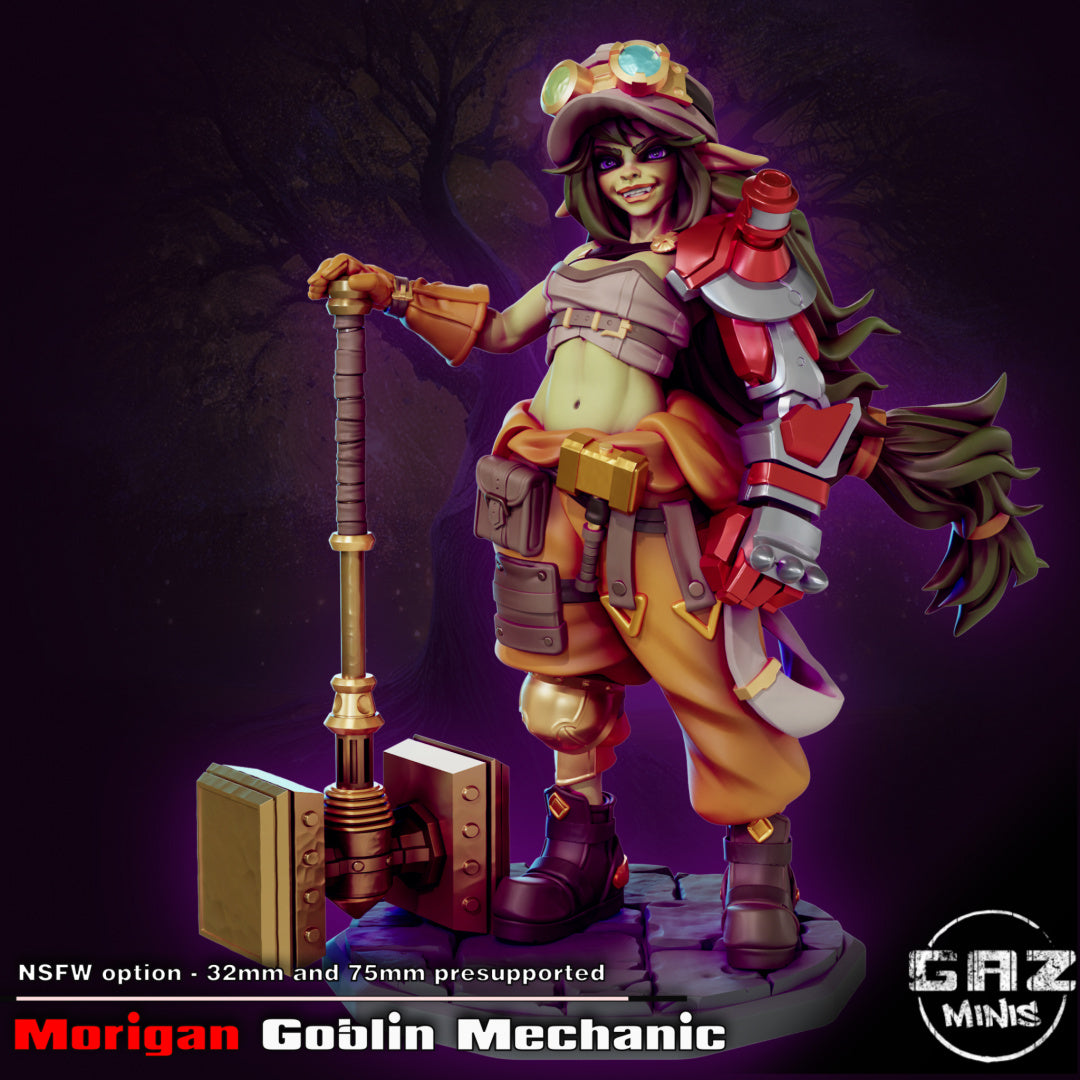Morigan Goblin Mechanic from GAZ Minis (May 2023 release)