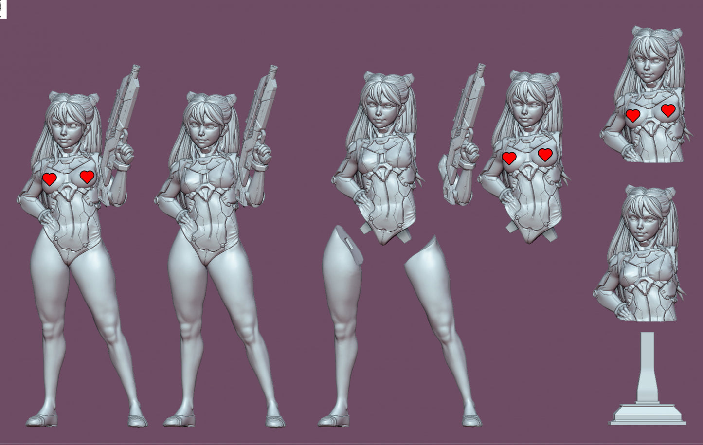 EVA Twins from GAZ Minis (August 2023 release)