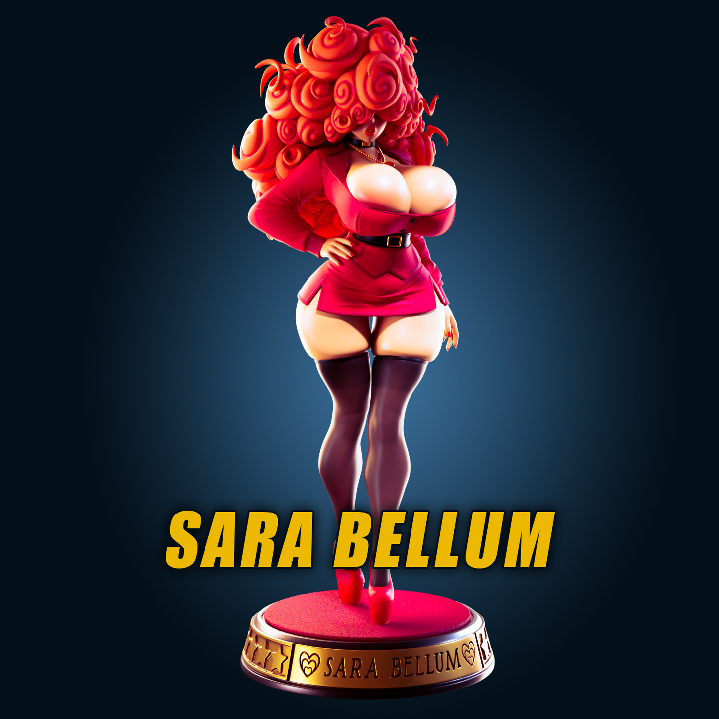 Ms Bellum Officer Rhu Fan creation (ADULT  Including FUTA editions now available.) Model Kit for painting and collecting.