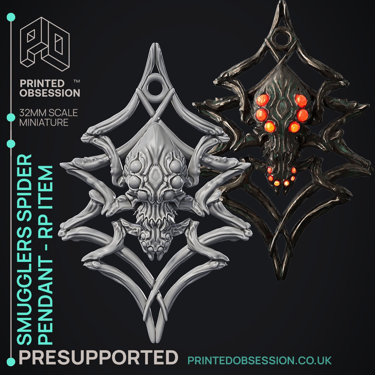 Prop Collection - The Talisman Seller series (role play props and more) The Printed Obsession - Table-top mini, 3D Printed Collectable for painting and playing!