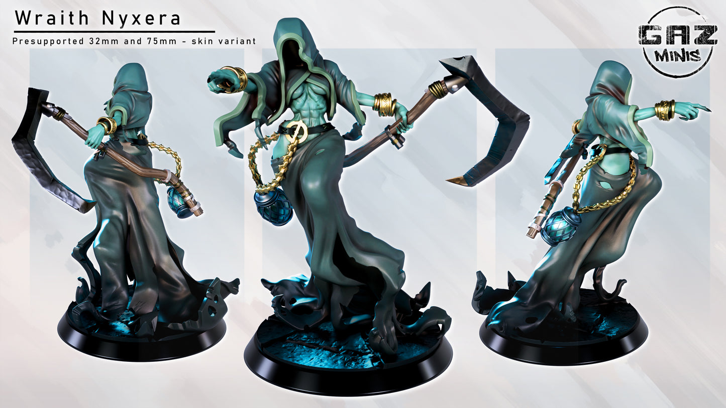 Wraith Nyxera - Fan art from GAZ Minis (2024 release)