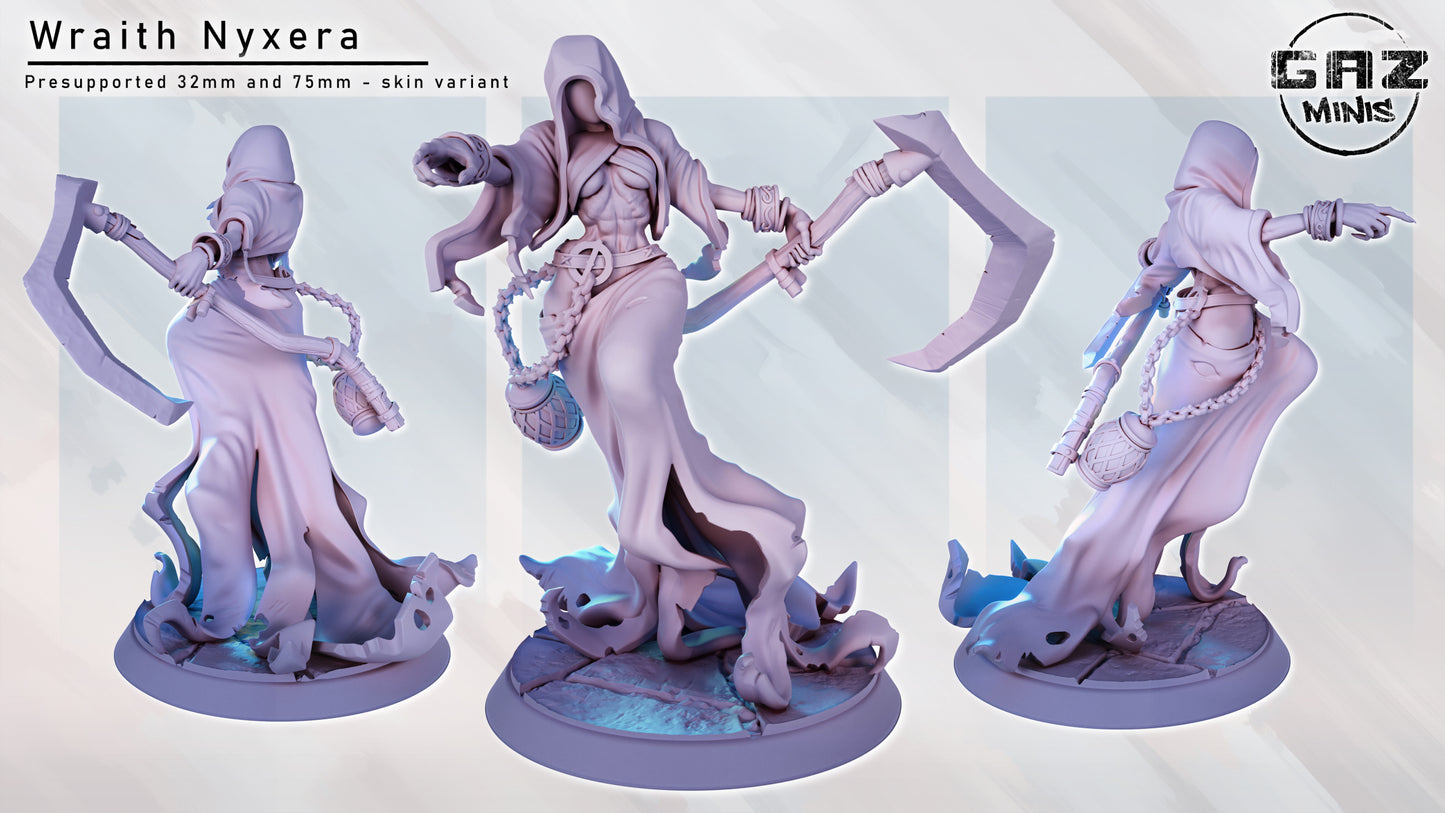 Wraith Nyxera - Fan art from GAZ Minis (2024 release)