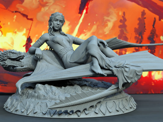 Daenerys Targaryen - Game of Thrones - style Figurine Model Kit for collecting, building and painting