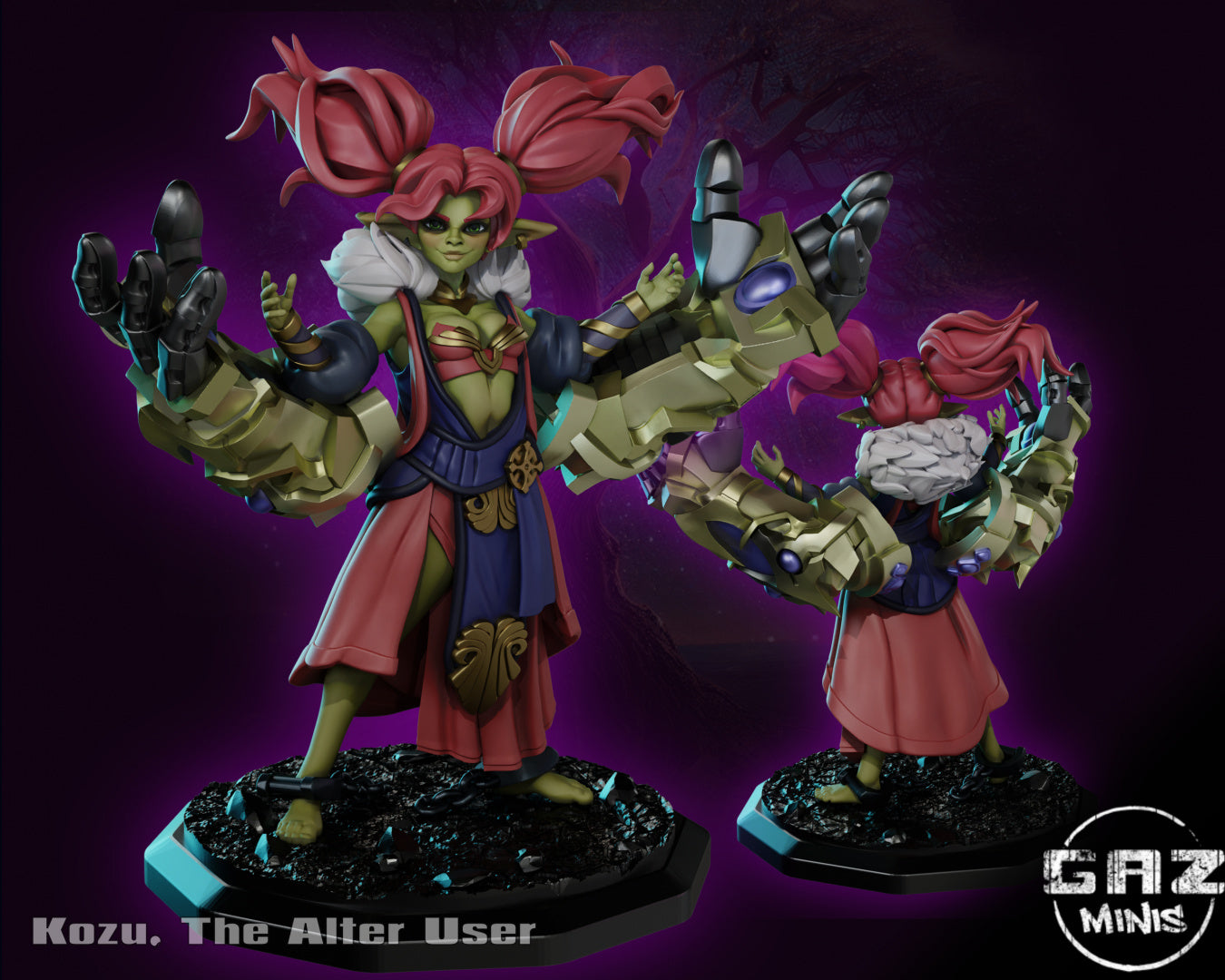 Kozu the Alter User from GAZ Minis