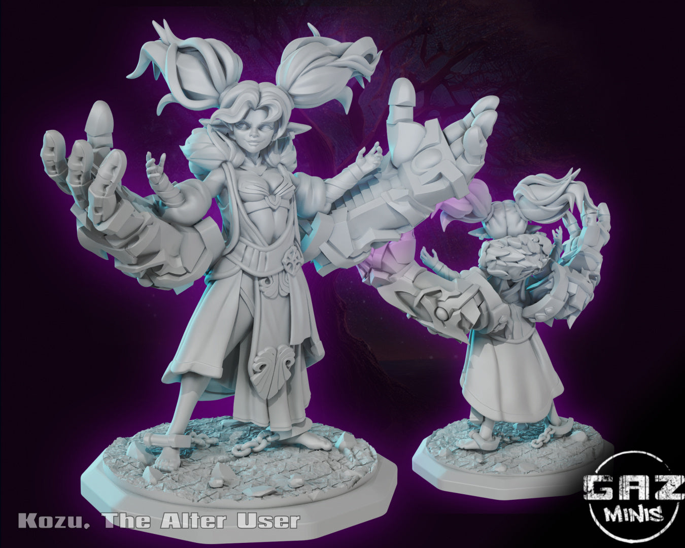 Kozu the Alter User from GAZ Minis