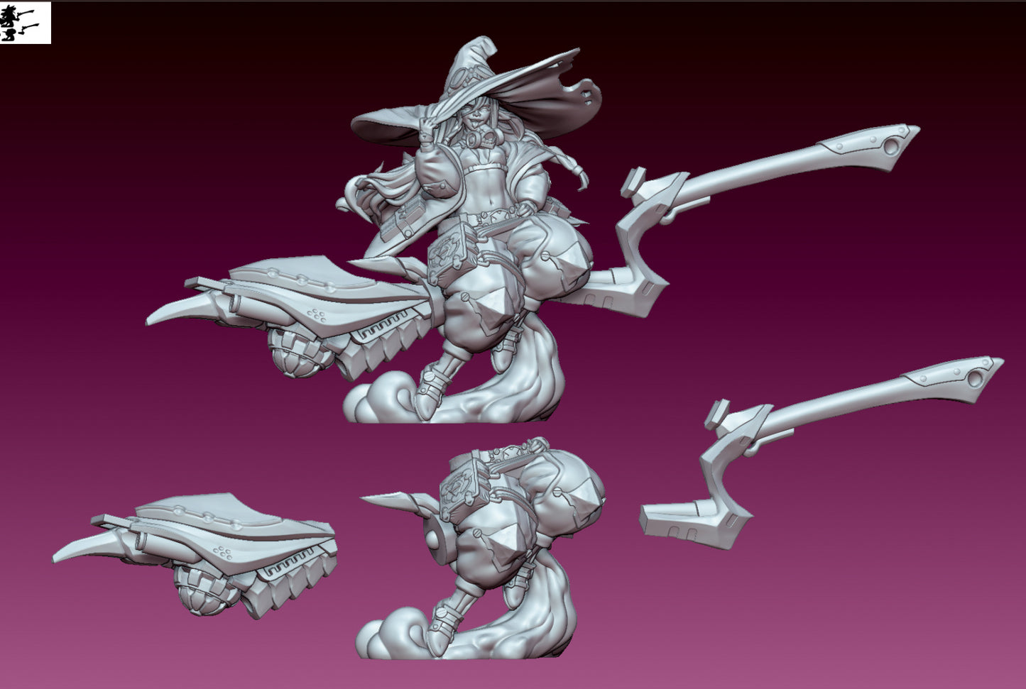 Nimue the Demon Witch from GAZ Minis