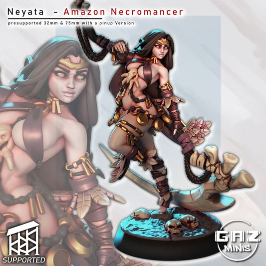 Amazon Necromancer - Fan art from GAZ Minis 2026