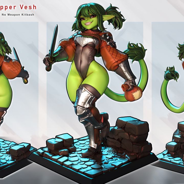 Copper Vesh Bandit Goblin - Fan art from GAZ Minis 2026